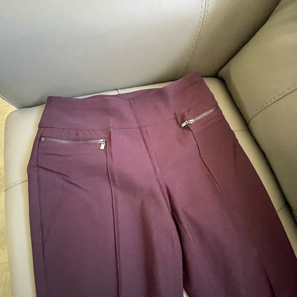 Like new maroon straight pants